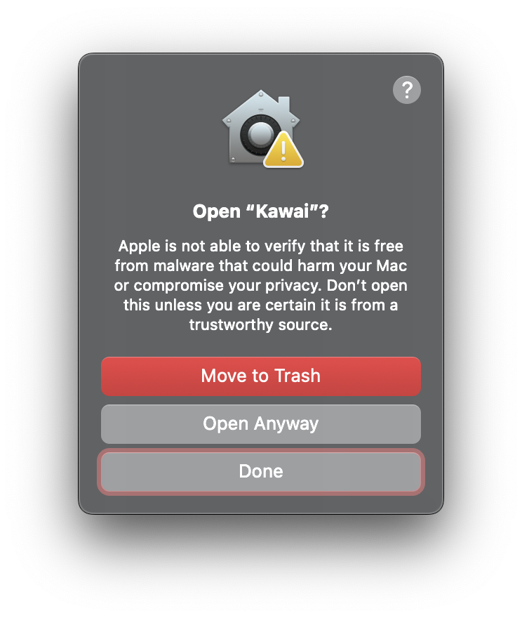 macOS Right-Click Open